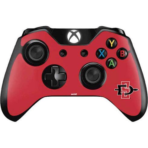 San Diego State University Aztecs Red Logo Xbox One Skins